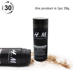 Top Sell Products Instant Wig Powder Thicker Growth Hair Building Fibers Cotton Natural Plant Beauty Hair Makeup